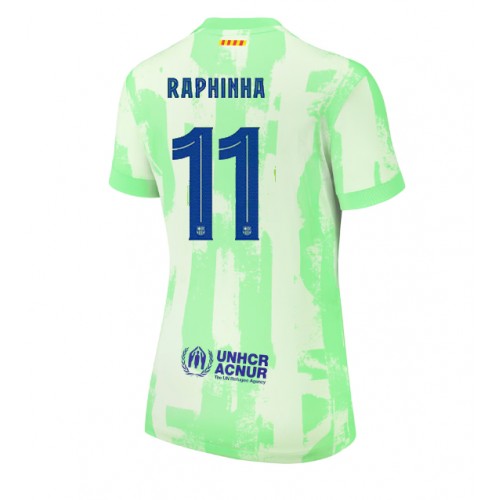 Fotballdrakt Dame Barcelona Raphinha Belloli #11 Tredjedrakt 2024-25 Kortermet